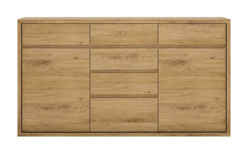 Shetland TYP 41 - Komoda 2D-6S Dąb Shetland/Szara