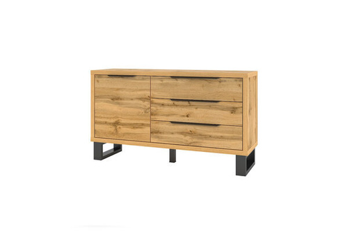 Halle WM Komoda 1D3S Dąb Wotan