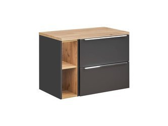 Szafka pod umywalkę 80 cm Capri Cosmos 820 + słupek + blat