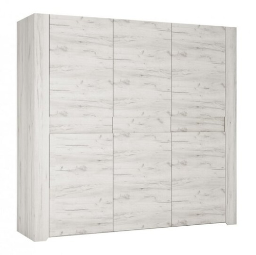 Angel TYP-22 - Szafa 3-drzwiowa Dąb White Craft