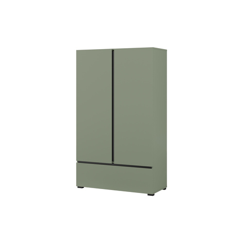 Cross S - Bieliźniarka 2D1S Zgaszona Zieleń Czarny