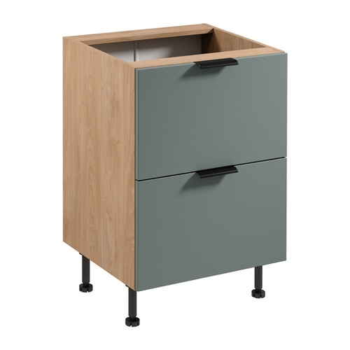 Szafka Kuchenna Dolna 2S Sorento D60S2 AX Puccini Green