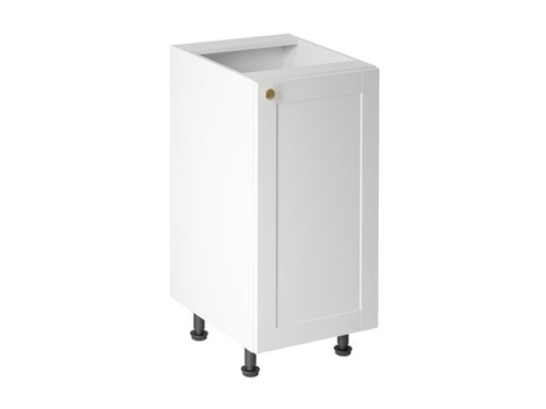 Szafka Kuchenna Dolna 1-drzwiowa D40 Linea White Biały Mat