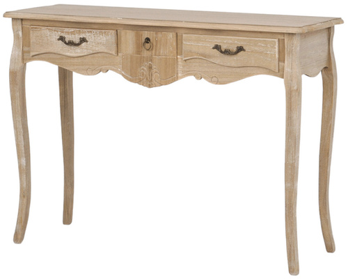 Merano 017B Konsola-sekretarzyk stylowo rzeźbiona