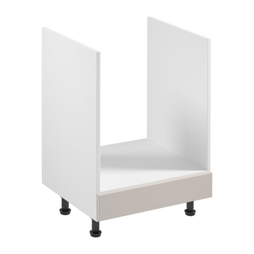 Szafka Kuchenna Dolna 1S Zabudowa Kuchenki Sorento D60ZK Biały Mat Beżowy Mat