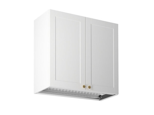 Szafka Kuchenna Górna 2-drzwiowa z Ociekarką G80C Linea White Biały Mat