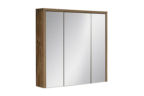 Szafka z Lustrem 80 cm 3 Drzwi