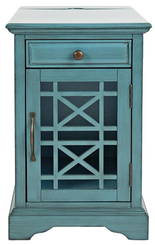AV175-22  Szafka 1D/1S Avola Antique blue