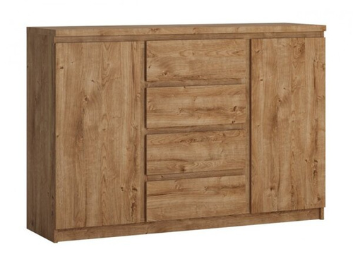 Fribo FRIK03 - Komoda 2D4S Dąb Ribbeck Złoty