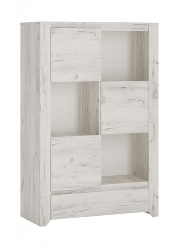 Angel TYP-31 - Komoda 3D-1S Dąb White Craft