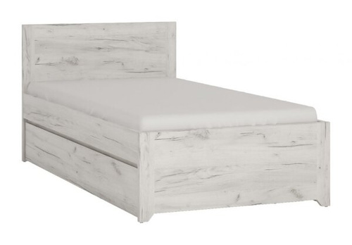 Angel TYP-91 - Łóżko 140 Dąb White Craft
