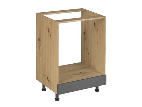 Szafka Kuchenna Dolna Zabudowa Kuchenki D60ZK Langen Grey