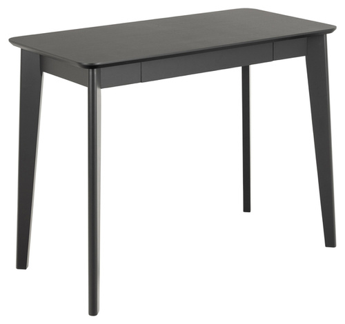 Actona Biurko Prostokątne Roxby Czarny mat