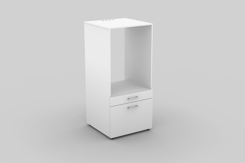 Aza - Zabudowa na Pralkę/Suszarkę 1S1P Biały Mat