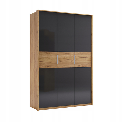 Ramona RA-23-LV - Szafa 3-drzwiowa Garderoba Dąb Craft Lava Mat