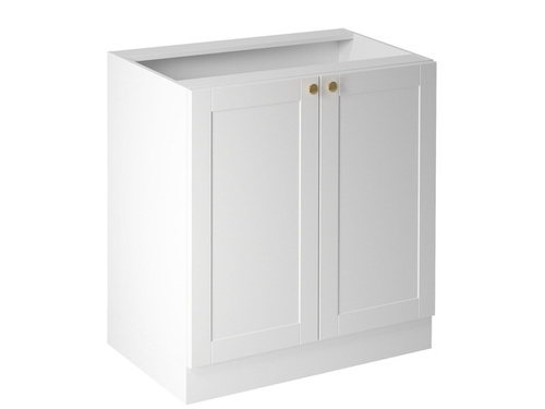 Szafka Kuchenna Dolna 2-drzwiowa D80 Linea White Biały Mat