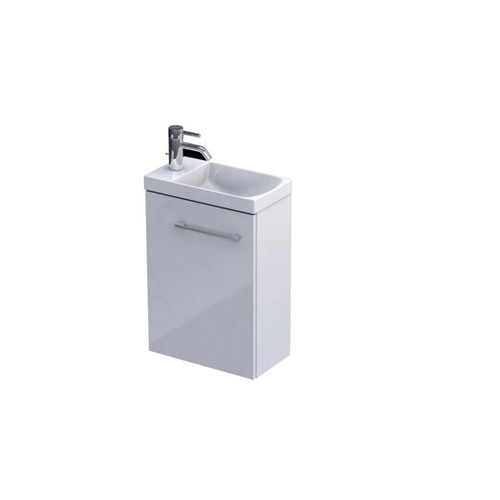 Oristo Szafka z Umywalką GEO 40 cm Biały Połysk