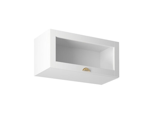 Szafka Kuchenna Górna Witryna 1-drzwiowa G80KS Linea White Biały Mat