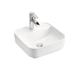 Umywalka Ceramiczna Nablatowa UM-6288 MAGIC 40 Biały Połysk