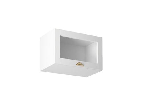 Szafka Kuchenna Górna Witryna 1-drzwiowa G60KSN Linea White Biały Mat