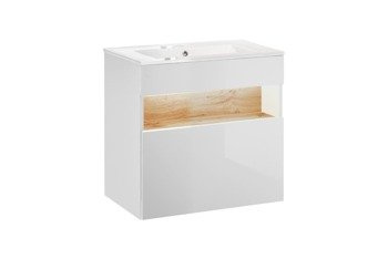 Szafka z umywalka 60 cm Bahama White