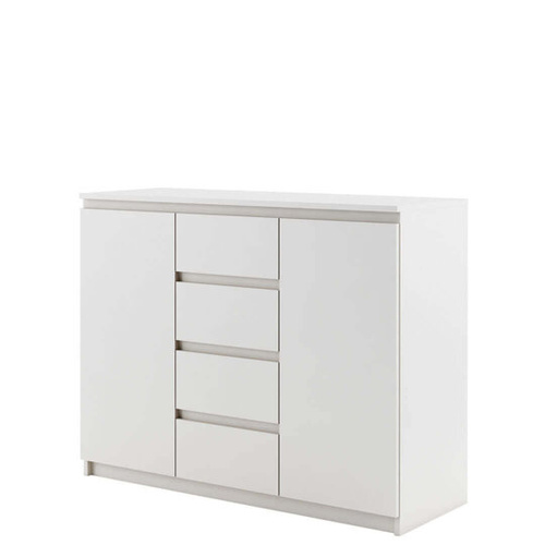 IDEA ID-04 - Komoda 2D4S Biała