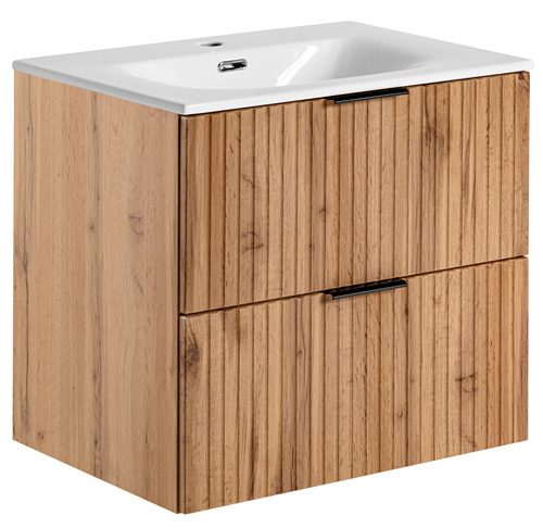 Szafka 60 cm ADEL OAK z umywalką SKY