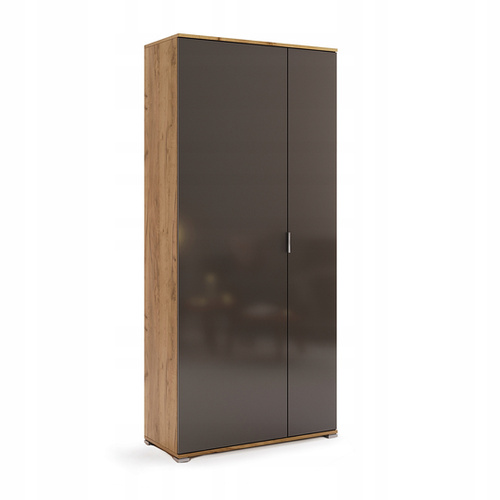 Luna LN-122-LV - Szafa 2-drzwiowa Dąb Craft Lava Mat