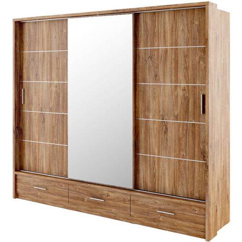 ARTI AR-01 - Szafa 3D3S Z Oświetleniem Dąb Stirling