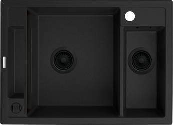 Zlewozmywak granitowy magnetyczny 1.5-komorowy Magnetic