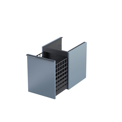 Oristo Szafka Niska z Koszem ETNA UNI 40 cm Niebieski