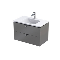 Oristo Szafka pod umywalkę 80 cm SIENA ciepły szary mat