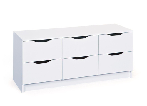 Komoda WESTPHALEN 6B biała