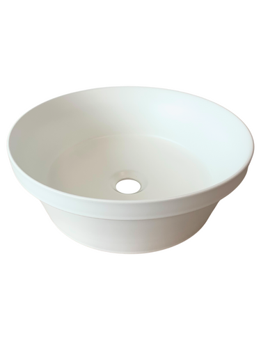 Umywalka Nablatowa Ceramiczna UN-MADA-MW 115MW Biały Mat