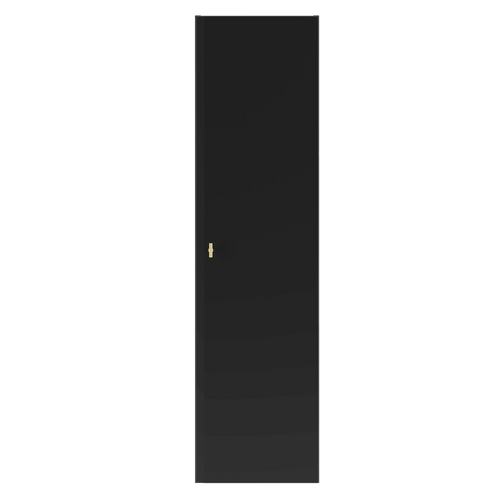 RAY-03 - Słupek Wysoki 1-drzwiowy Czarny Mat
