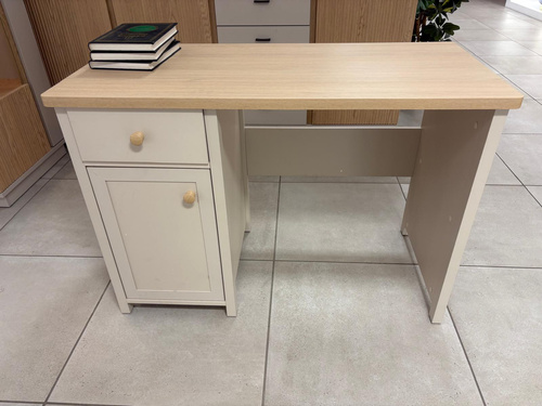 STORY SO-03 - Biurko 1D1S Beż Piaskowy Dąb Vincenza Bielona_01