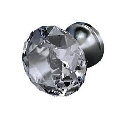 Oristo Uchwyt 3 cm MONTEBIANCO kryształowy