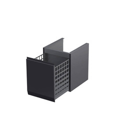 Oristo Szafka Niska BRYLANT UNI 40 cm Czarny Mat