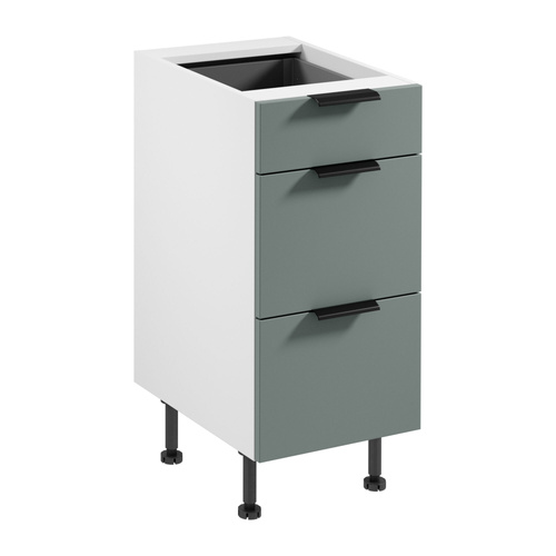 Szafka Kuchenna Dolna 3S Sorento D40S3 AX Biały Green