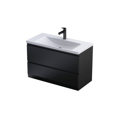 Oristo Szafka z Umywalką BRYLANT COMPACT 80 cm Czarny