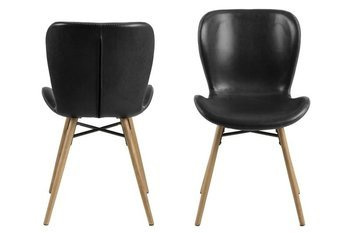 Batilda -A1 Krzesło Czarne