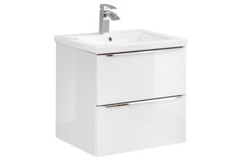Szafka z umywalką 60 cm Capri biały 820
