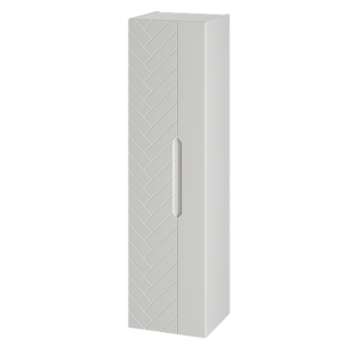 ASPEN-10 - Słupek Wysoki 2-drzwiowy 130cm Biały Mat