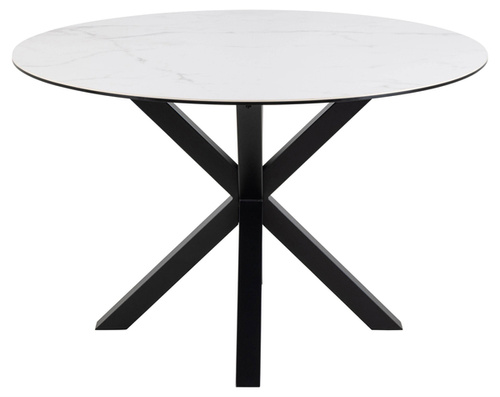 Actona Stół Jadalniany Okrągły Heaven Biały Czarny