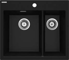 Zlewozmywak granitowy 1.5-komorowy Eridan