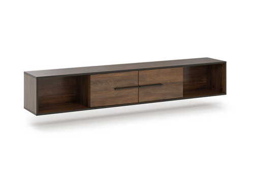 Frida W1 - Półka Wisząca 2D Shirin Walnut