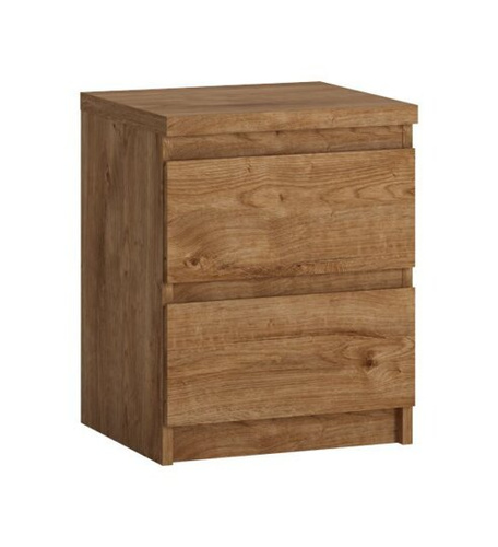 Fribo FRIK05 - Szafka Nocna 2S Dąb Ribbeck Złoty