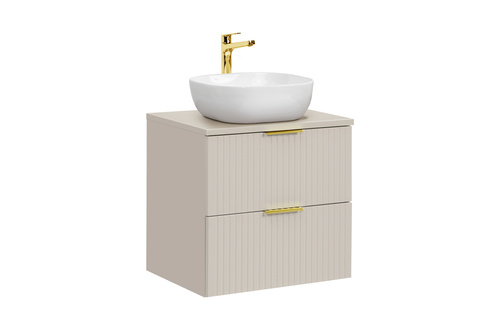 Szafka z blatem i umywalką Smile 60 cm Adel Cashmere 