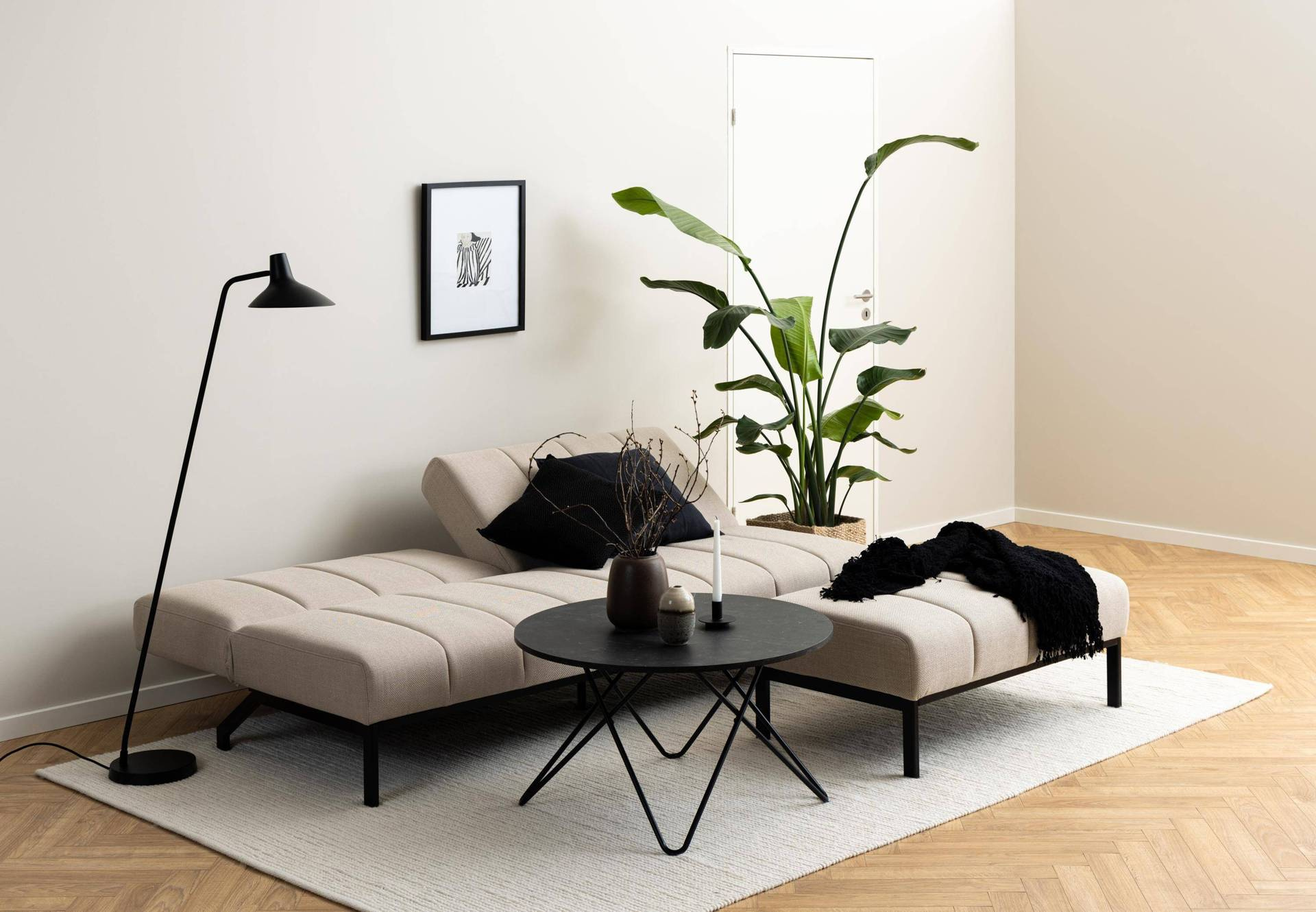 Actona Sofa Rozkładana Caix Beżowa | Patiomeble - Meble białe ...