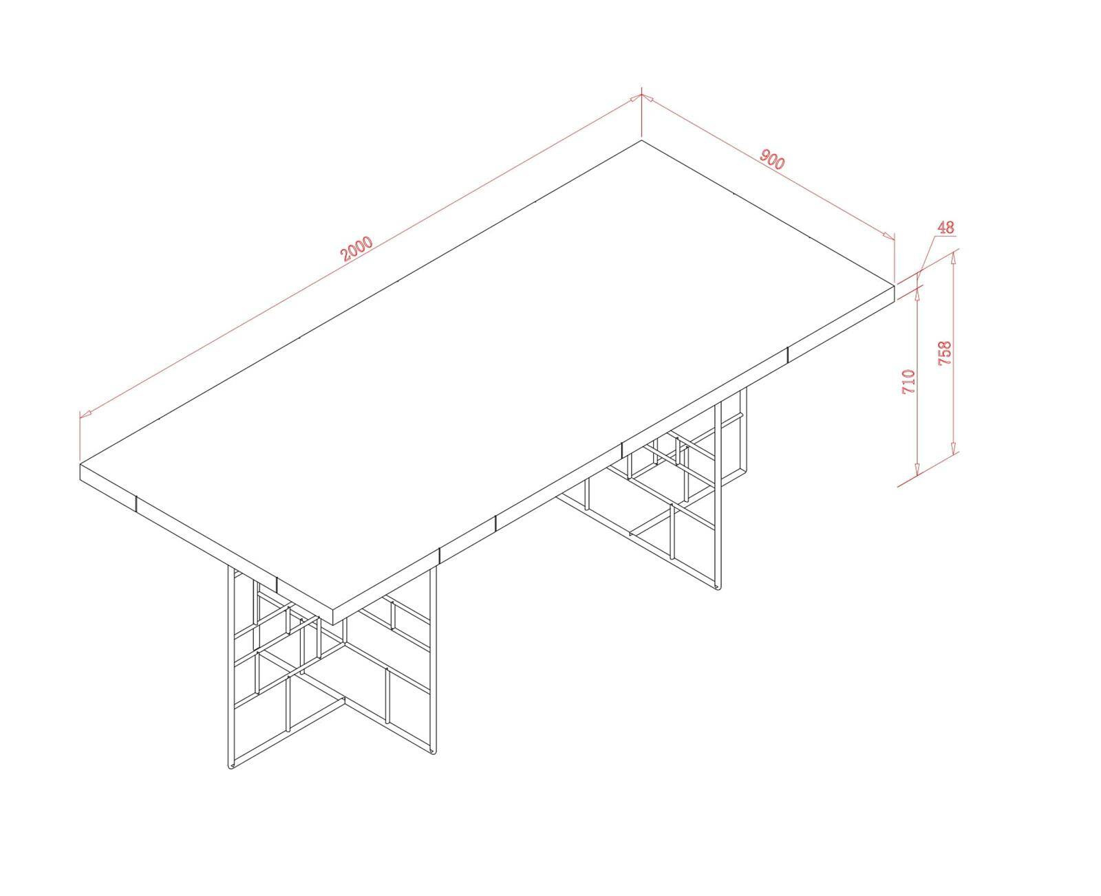 Rose Hill RH10 Stół 200cm Patiomeble Meble białe, prowansalskie i